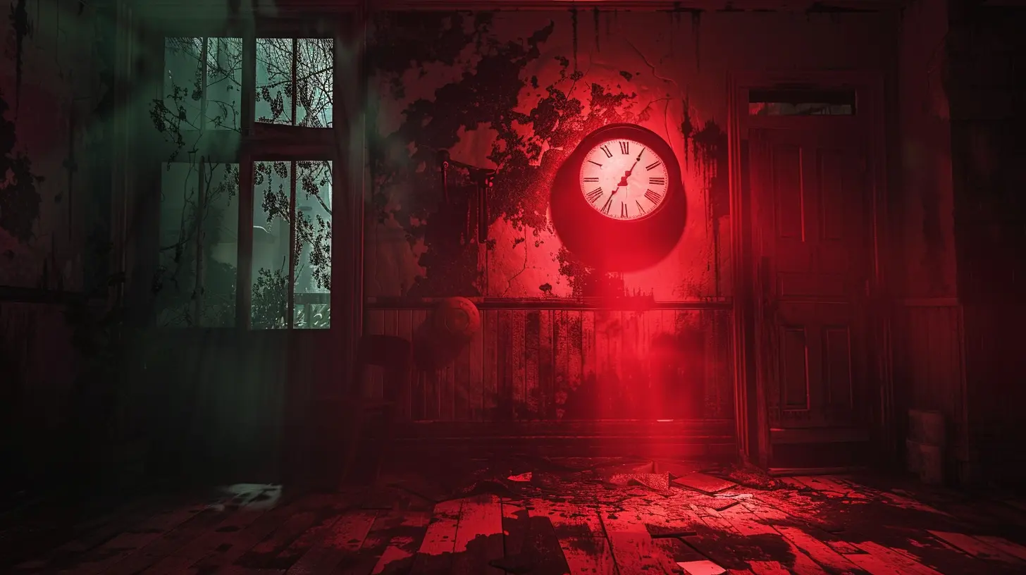 Horror Games with Time Travel: When the Past Haunts the Present