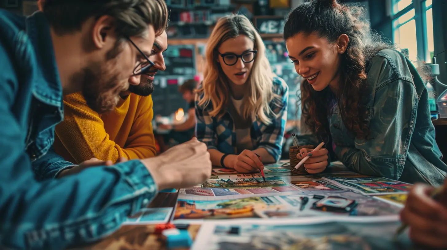 The Link Between Gaming and Group Decision-Making