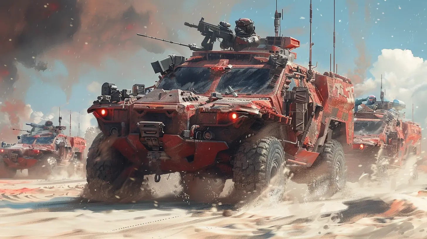The Role of Vehicles in Large-Scale Shooter Battles
