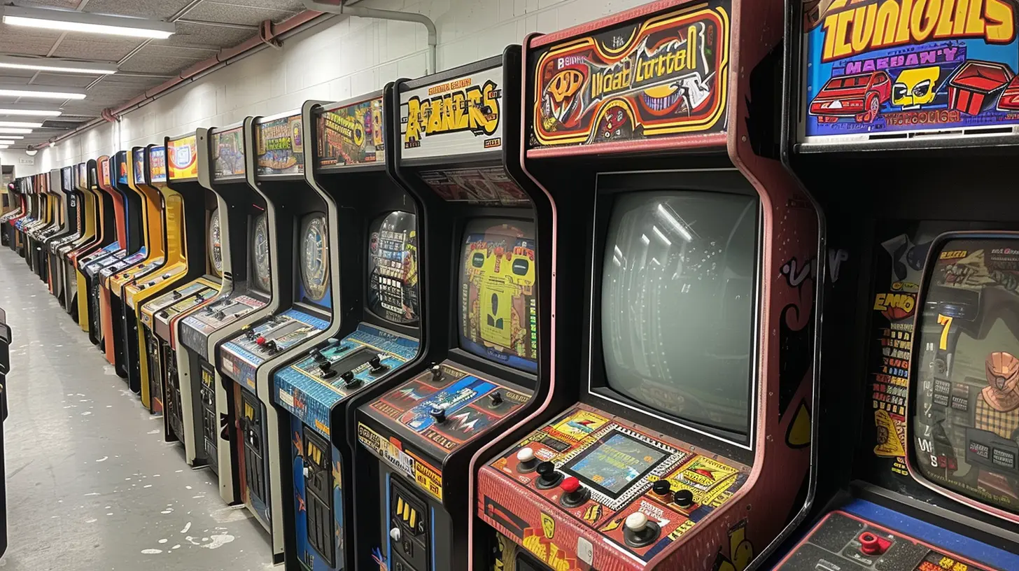 Unpacking the History of Arcade Game Controls