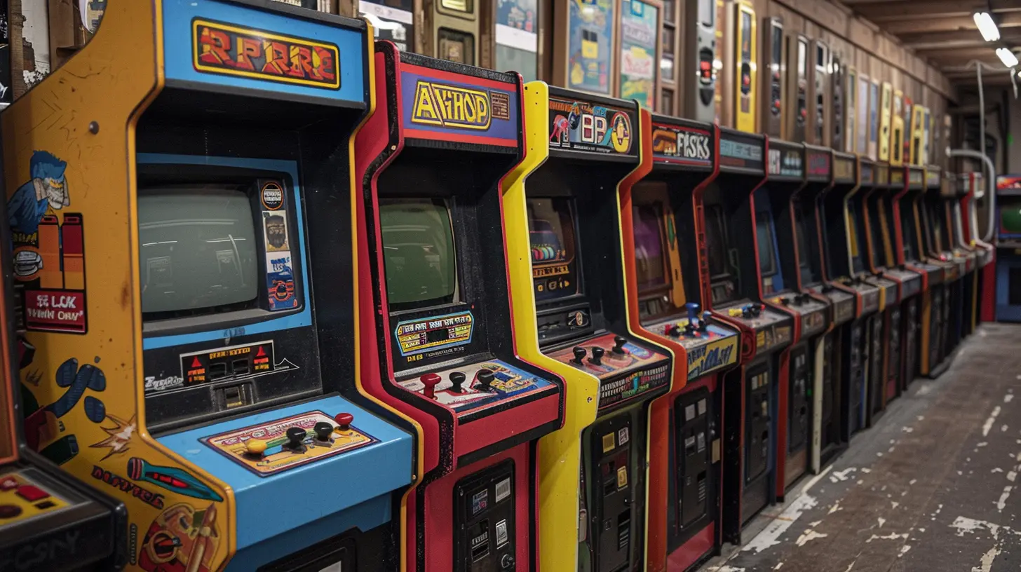 Unpacking the History of Arcade Game Controls