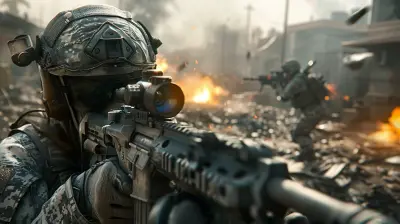 The Influence of Military Tactics in Shooter Games