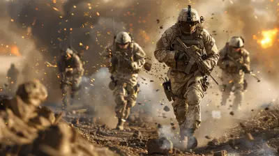 The Influence of Military Tactics in Shooter Games