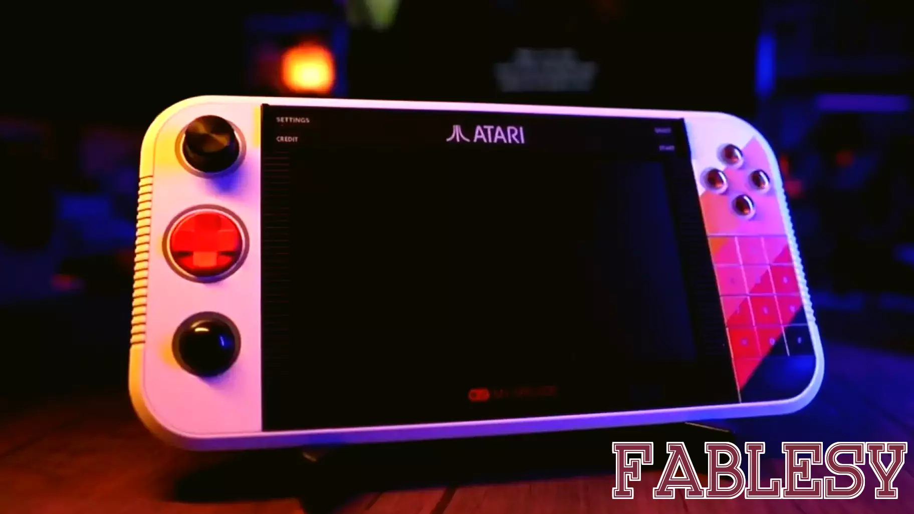 Atari Unveils Unique Gaming Handheld Featuring Trackball and Numpad