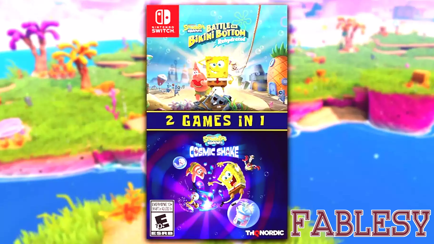 Exciting New Bundle Offers Two Top SpongeBob Games for Nintendo Switch