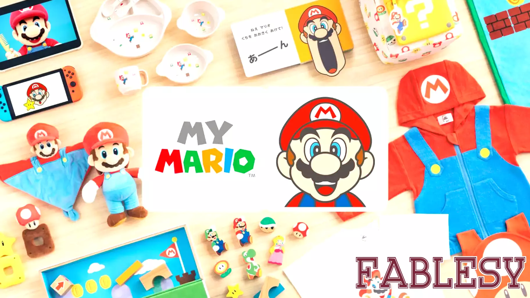 Nintendo Unveils My Mario: A New Line of Child-Friendly Products