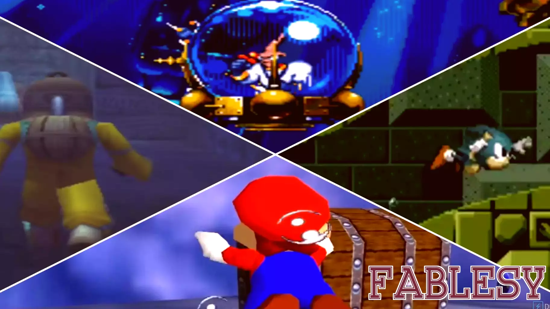The Most Frustrating Underwater Levels in Video Games