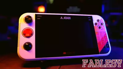 Atari Unveils Unique Gaming Handheld Featuring Trackball and Numpad