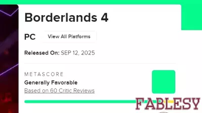 Borderlands 4 Review Scores: A Comparison with Previous Titles
