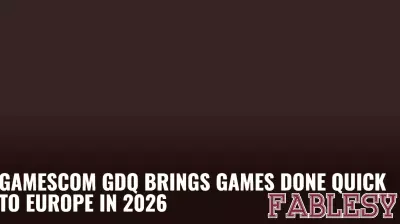 Games Done Quick Expands to Europe with 2026 gamescom Debut